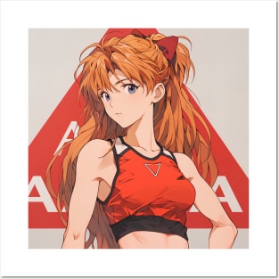 asuka workout Posters and Art